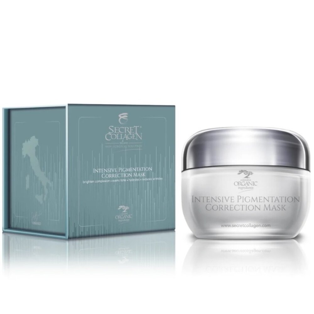SECRET COLLAGEN Intensive Pigmentation Correction Mask Brightens, Evens, Hydrate